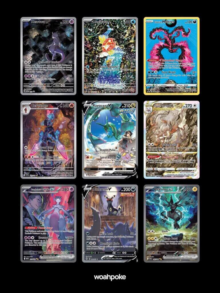 Cool Looking Pokémon Card Page