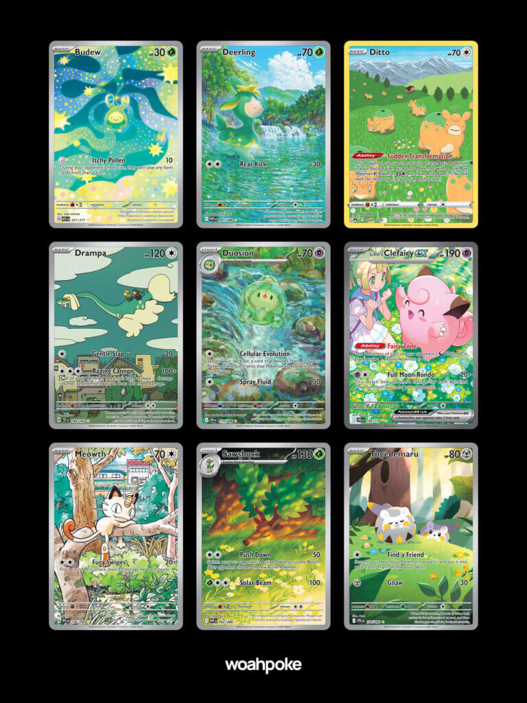 Green Pokémon Cards