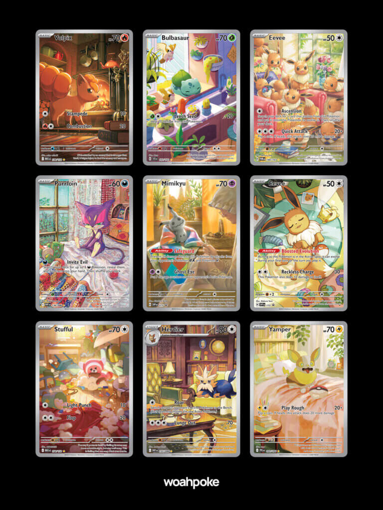 Cozy Pokémon Cards