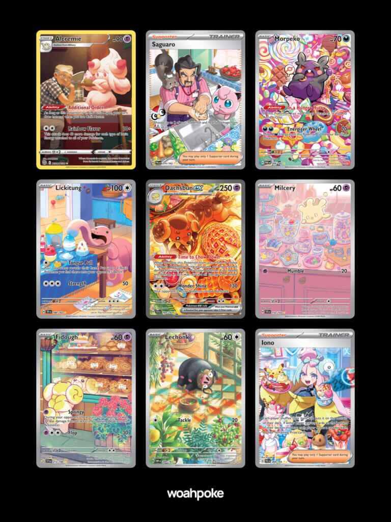 Eating & Food Pokémon Cards