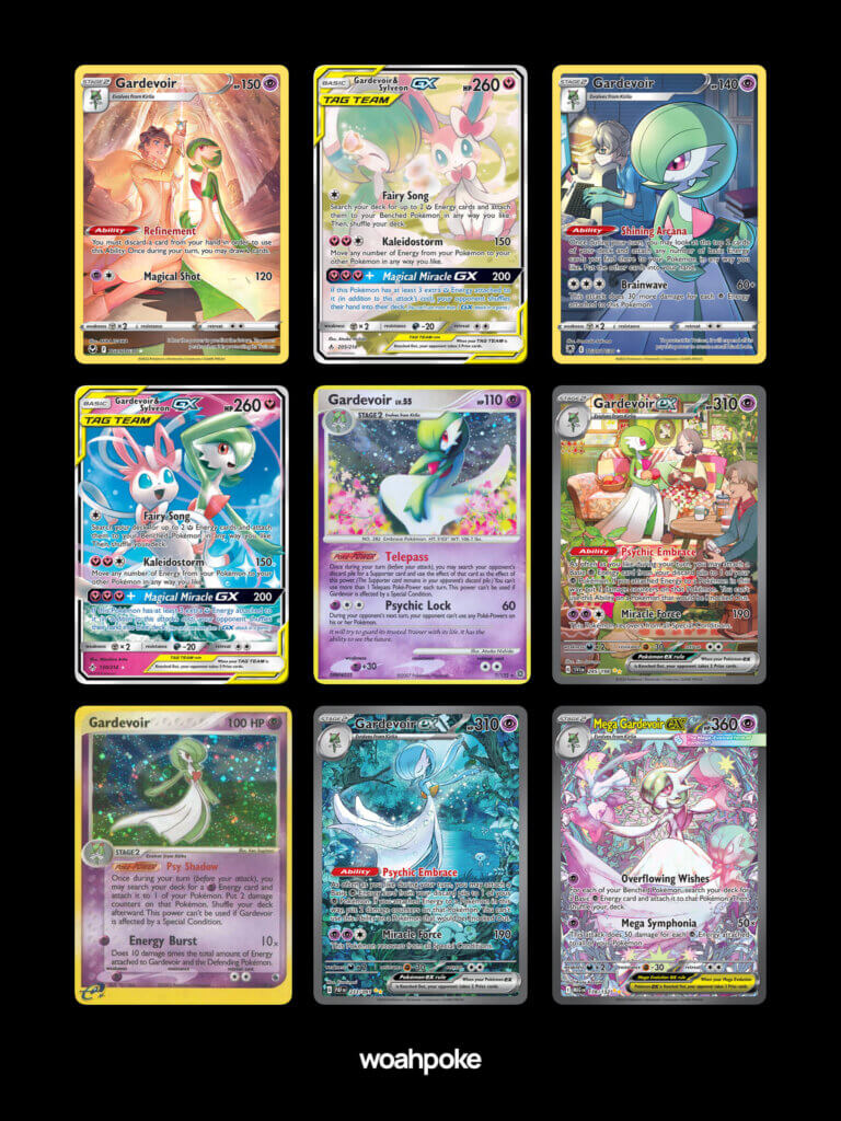 Gardevoir Pokemon Cards