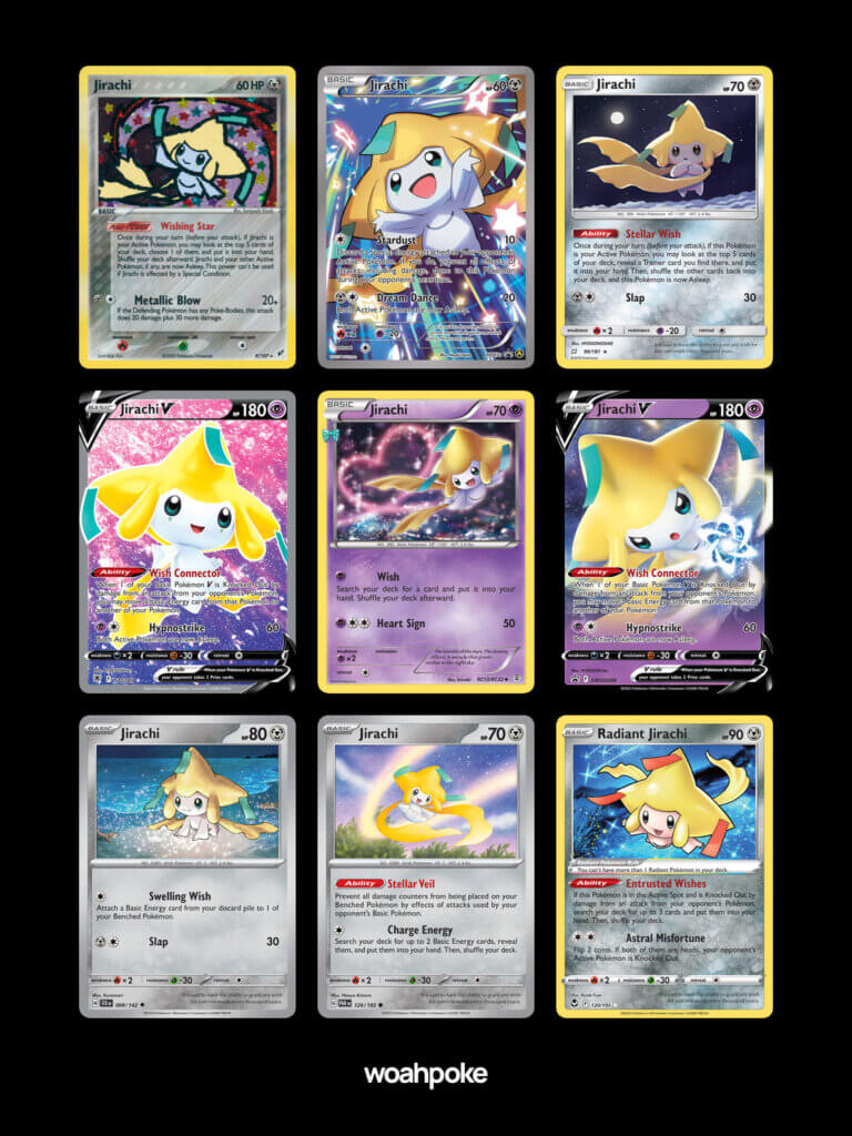 Jirachi Pokemon Cards
