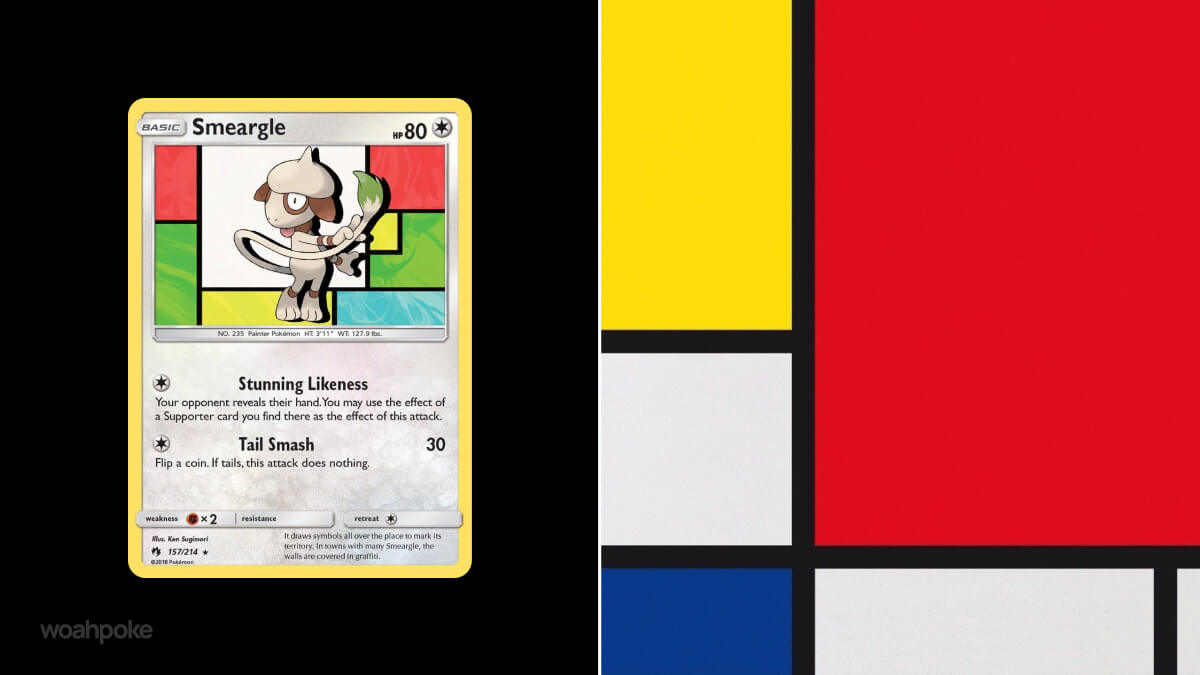Smeargle Art Pokémon Card