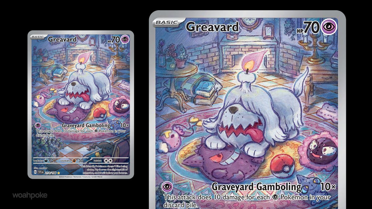 Greavard Pokémon Card Cameo