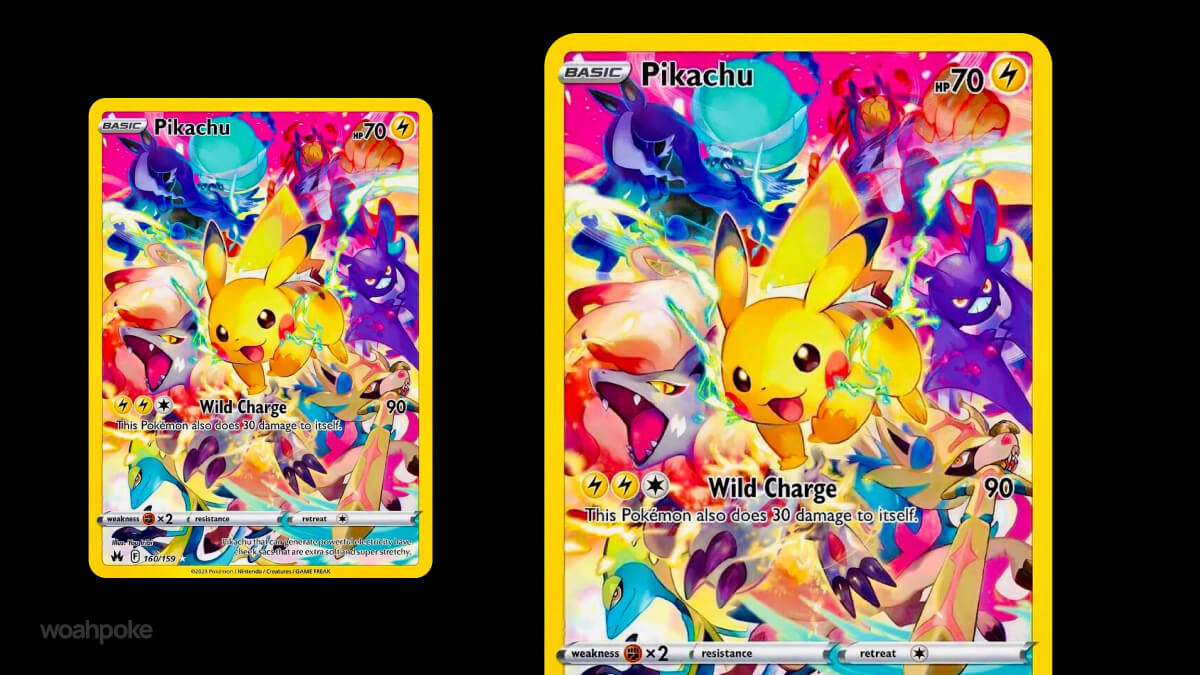 Crown Zenith Pikachu Card