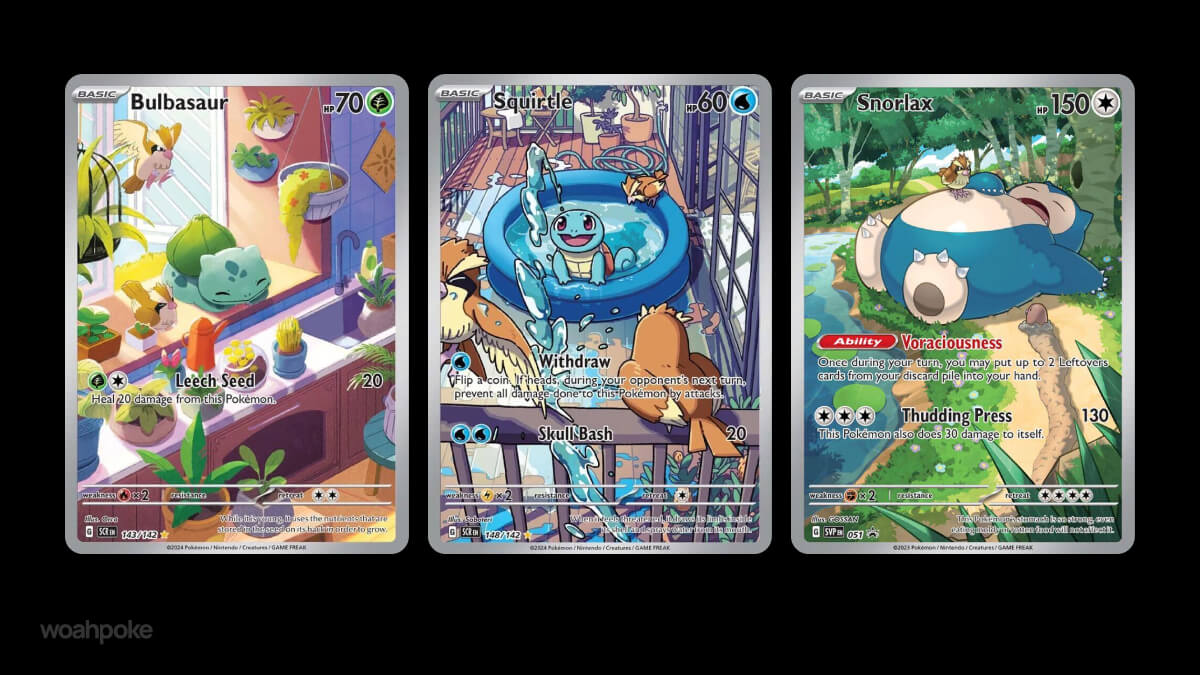 Pidgey Card Cameos