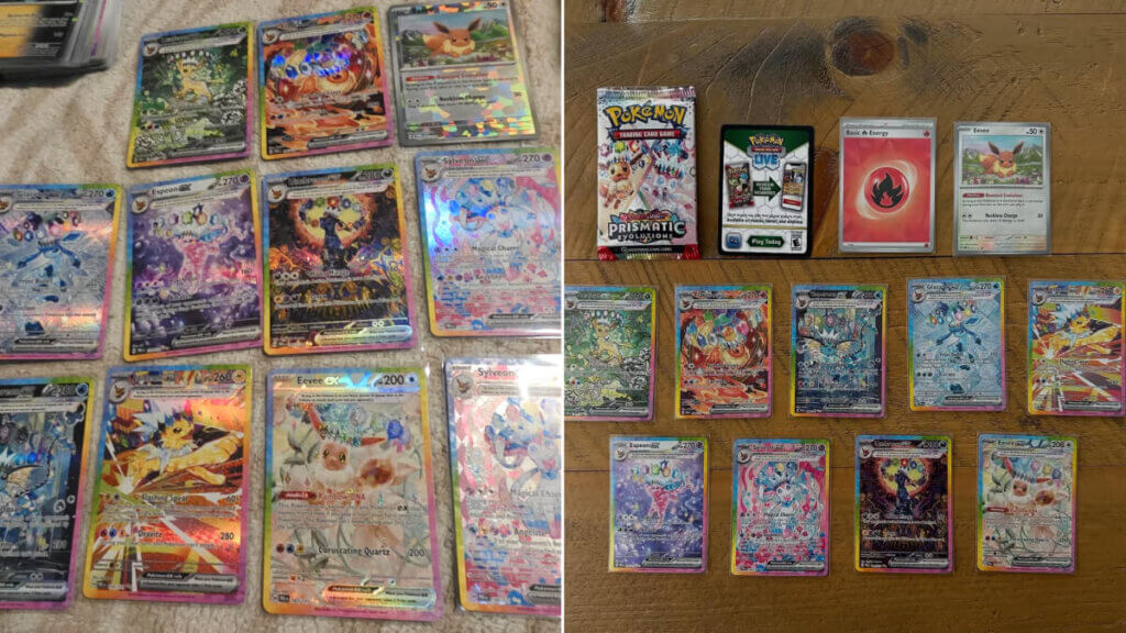 Prismatic Evolutions God Pack