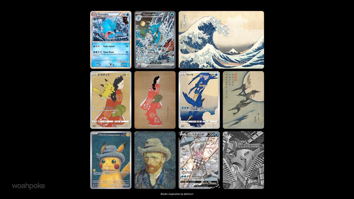 Michi Method Art-Inspired Pokémon Cards Layout