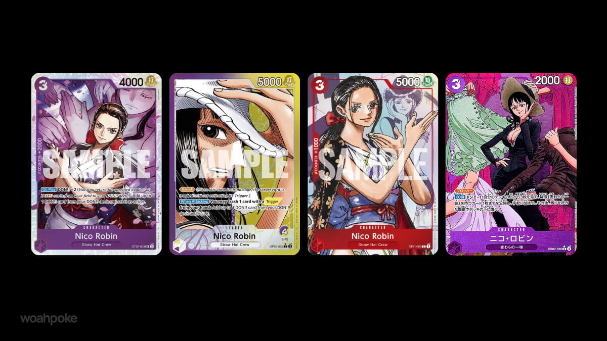 Best Nico Robin One Piece Cards