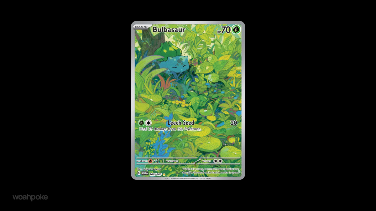 151 Sleeping Bulbasaur