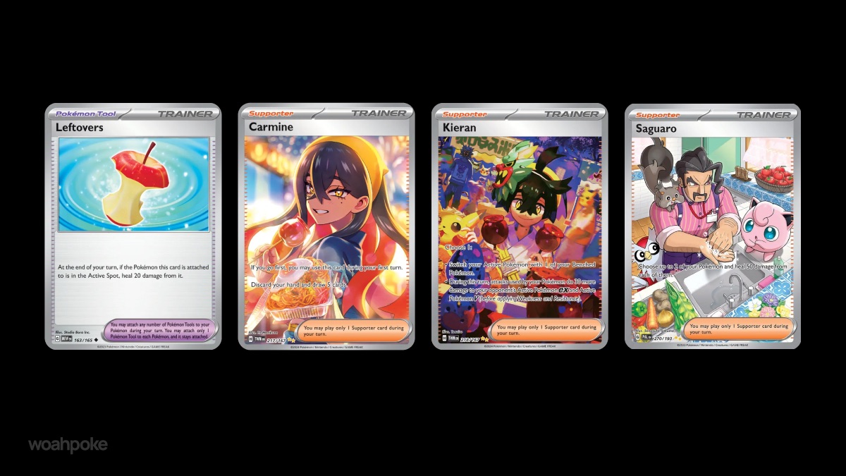 Apple Item Cards in Pokémon