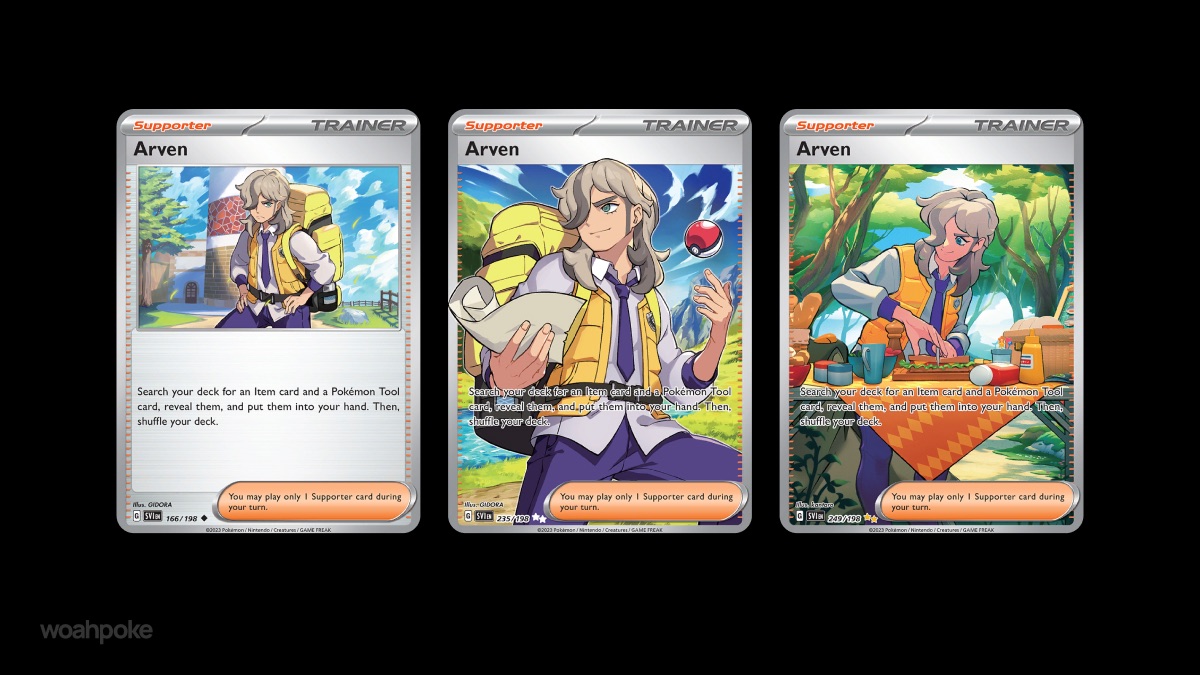 The Arven Camping Set Pokémon