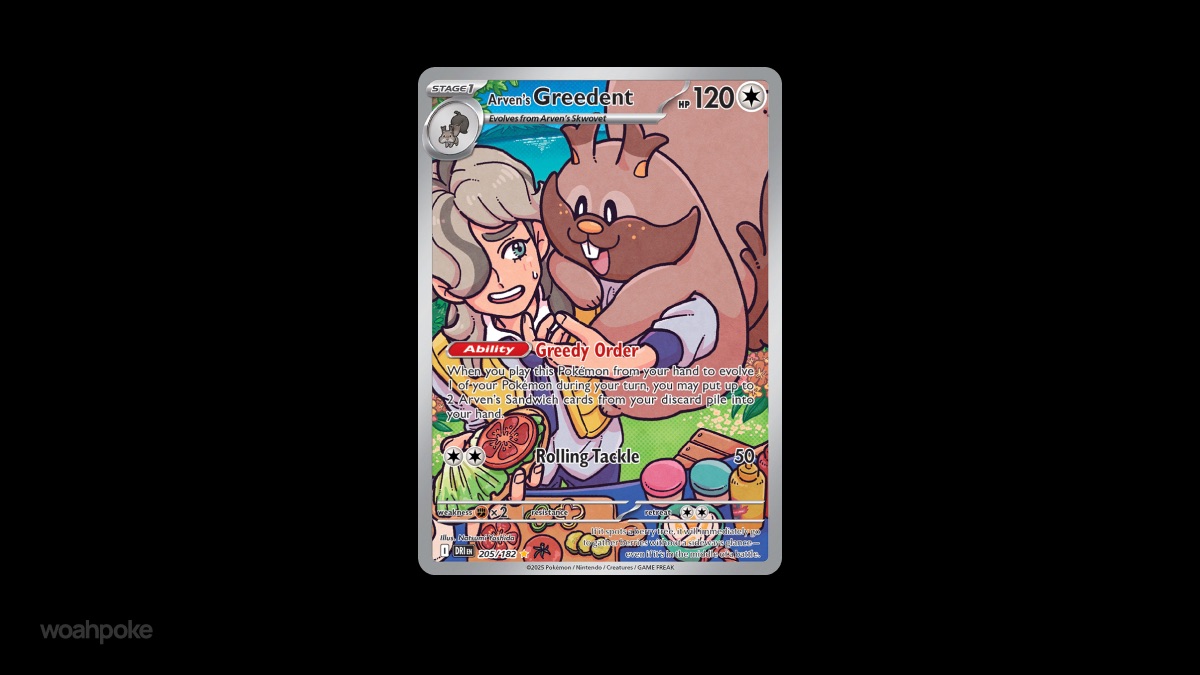Arven Squirrel Card