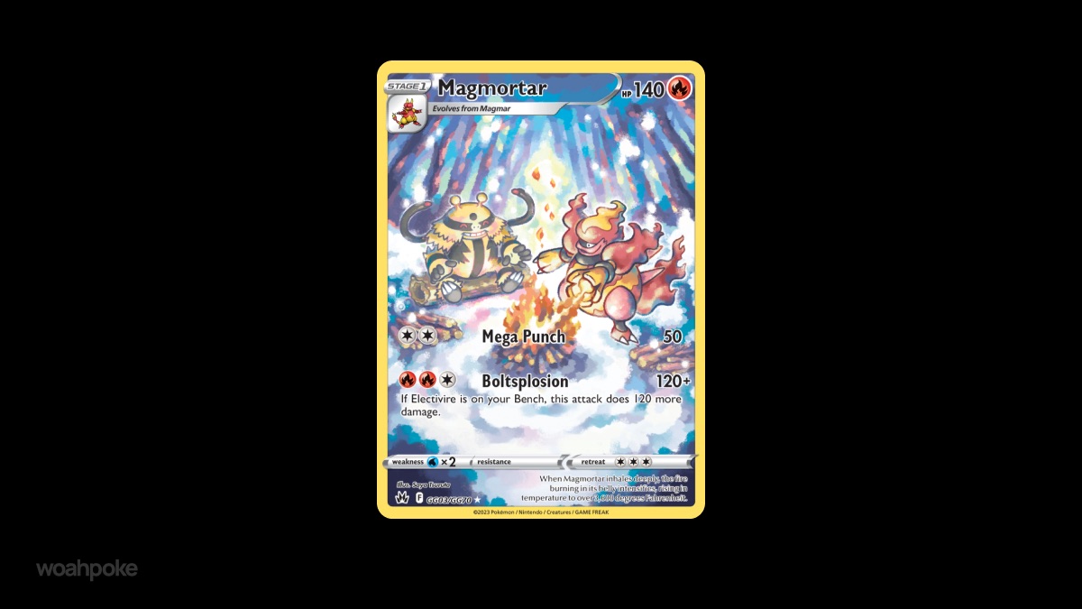 Magmortar Pokémon Card