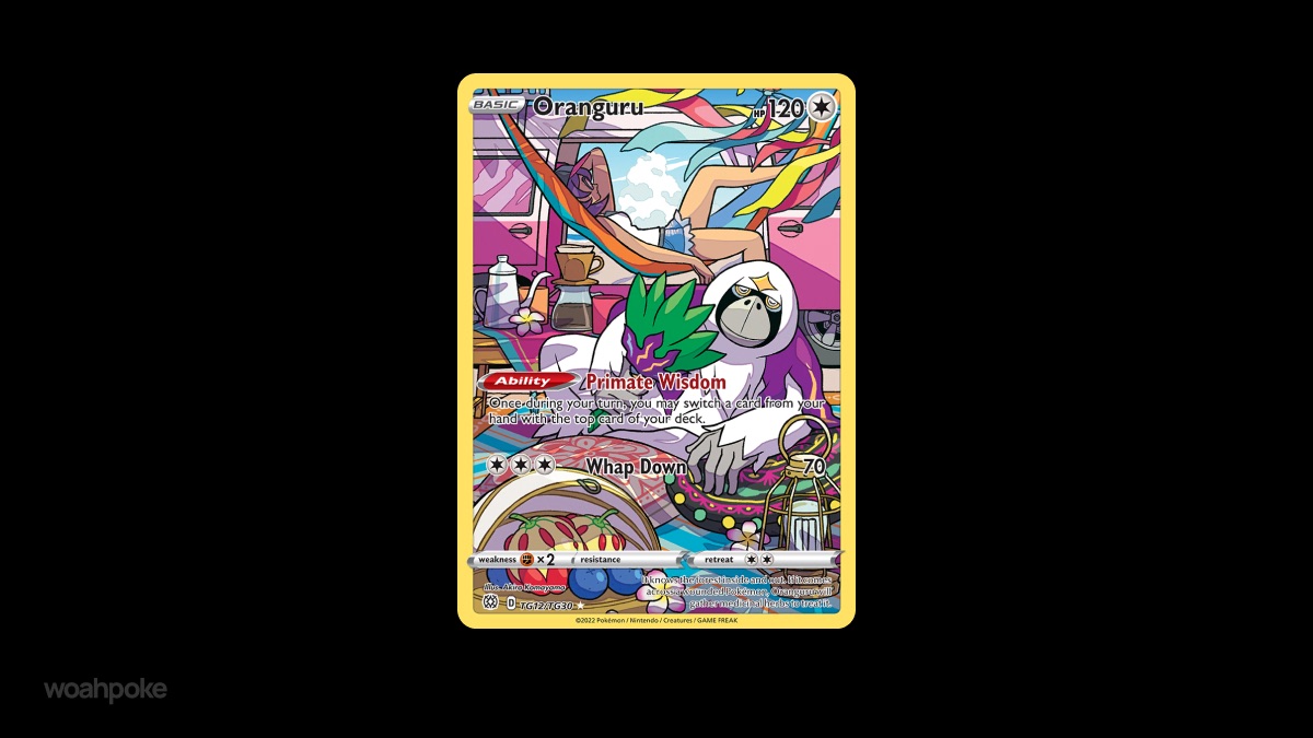 Oranguru Pokémon Card