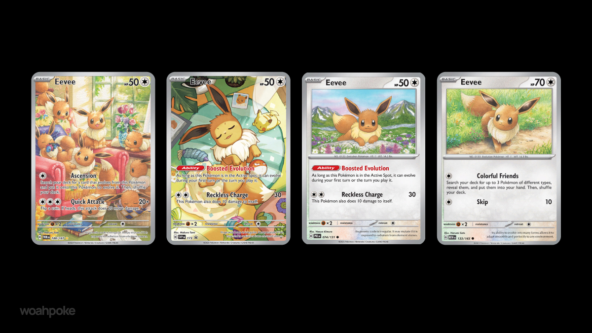 Eevee Pokémon Cards