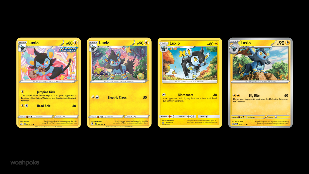 Luxio Pokémon Cards