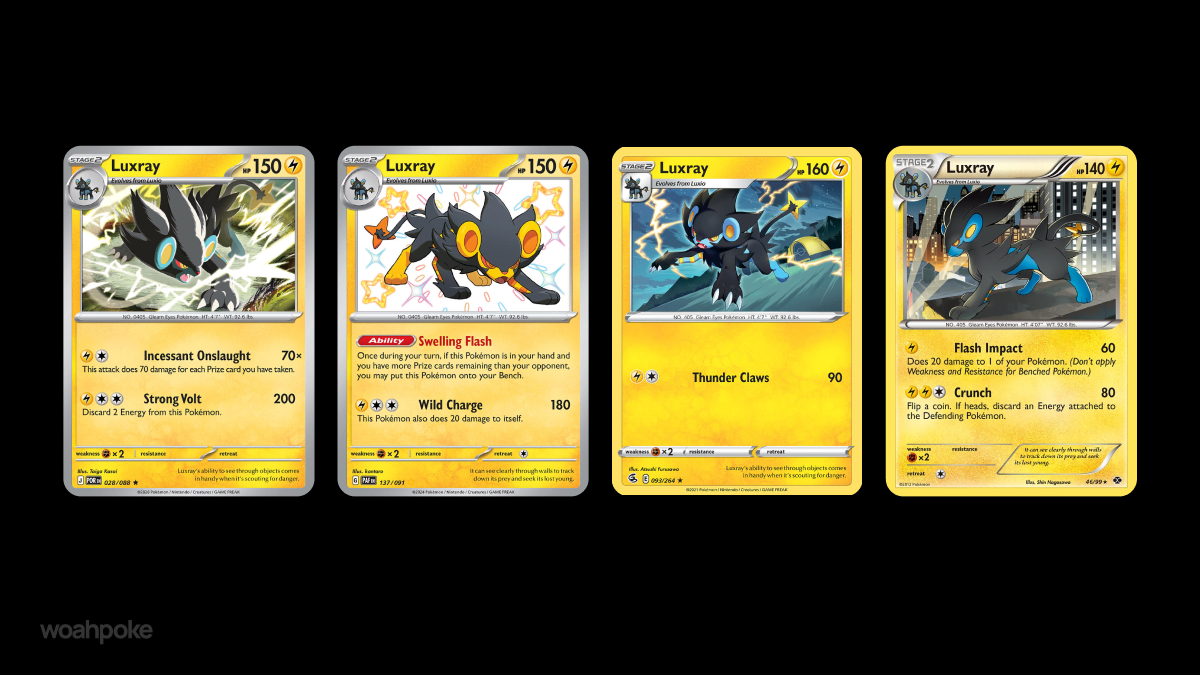 Luxray Pokémon Cards