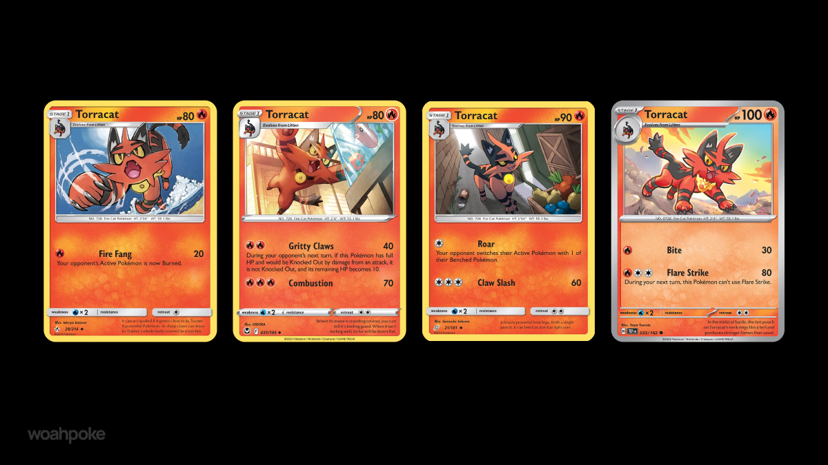 Torracat Pokémon Cards