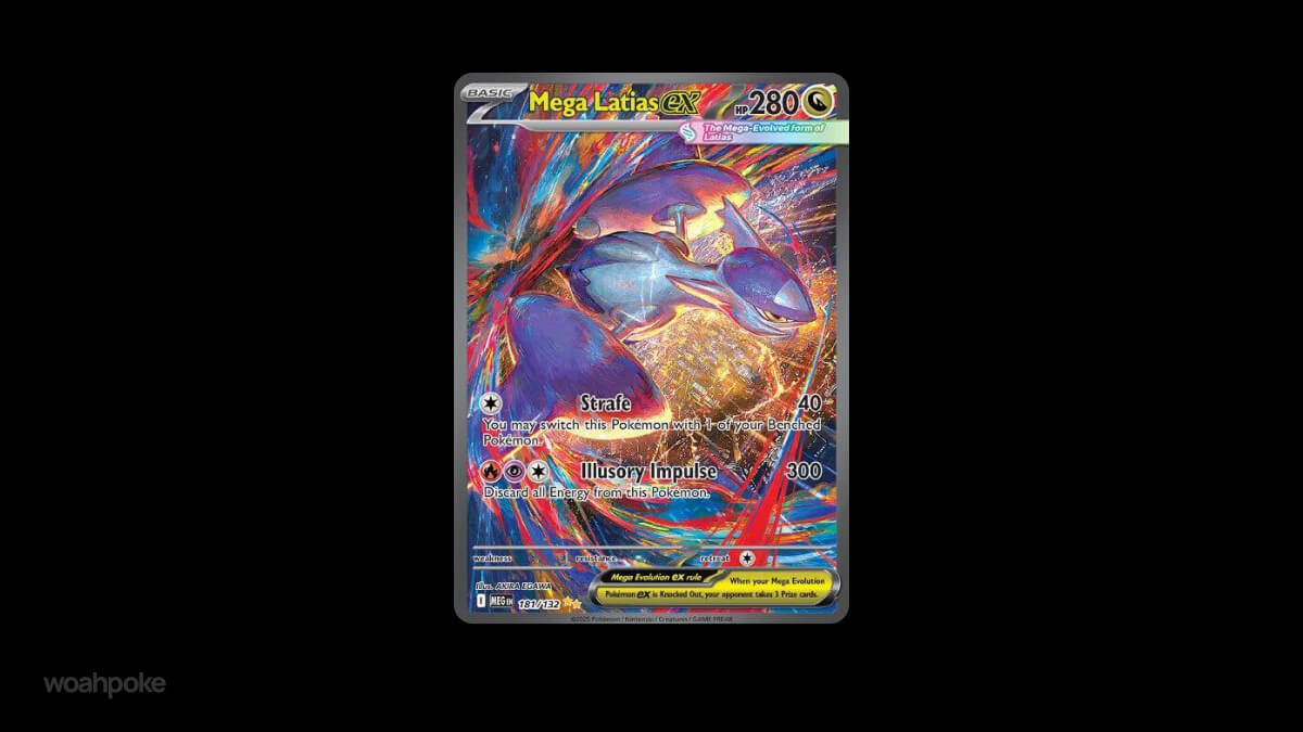 Mega Latias Pokémon Card