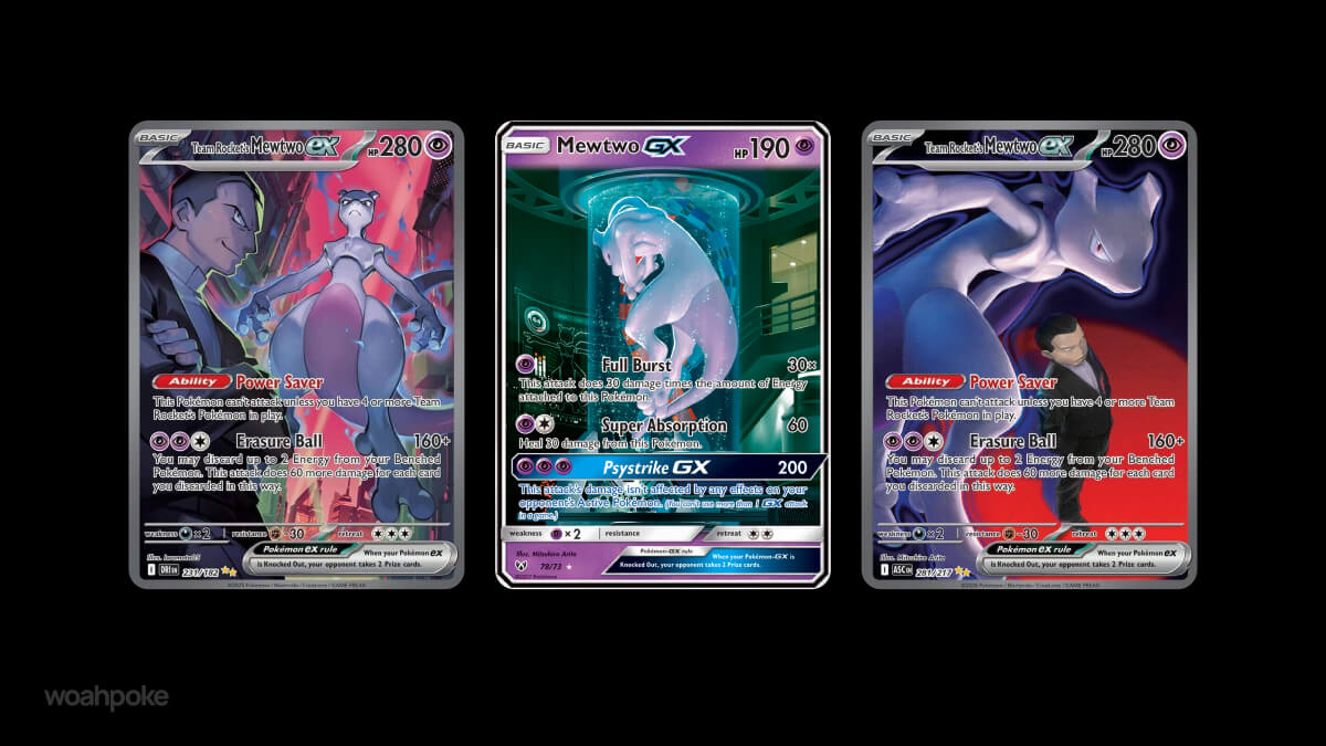 Coolest Mewtwo Cards