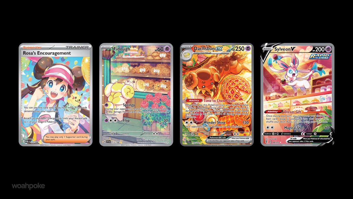 Dessert Pokémon Cards