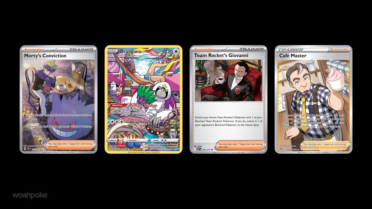 Café & Drinks Pokémon Cards
