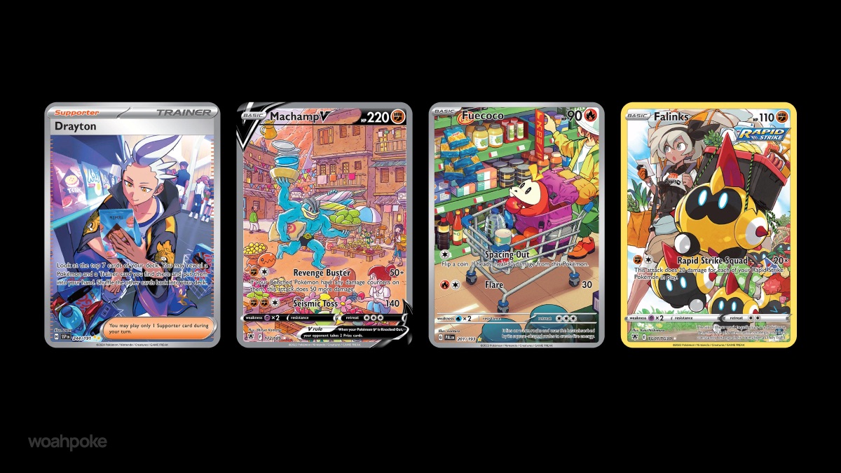 Grocery Store & Food Market Pokémon Cards