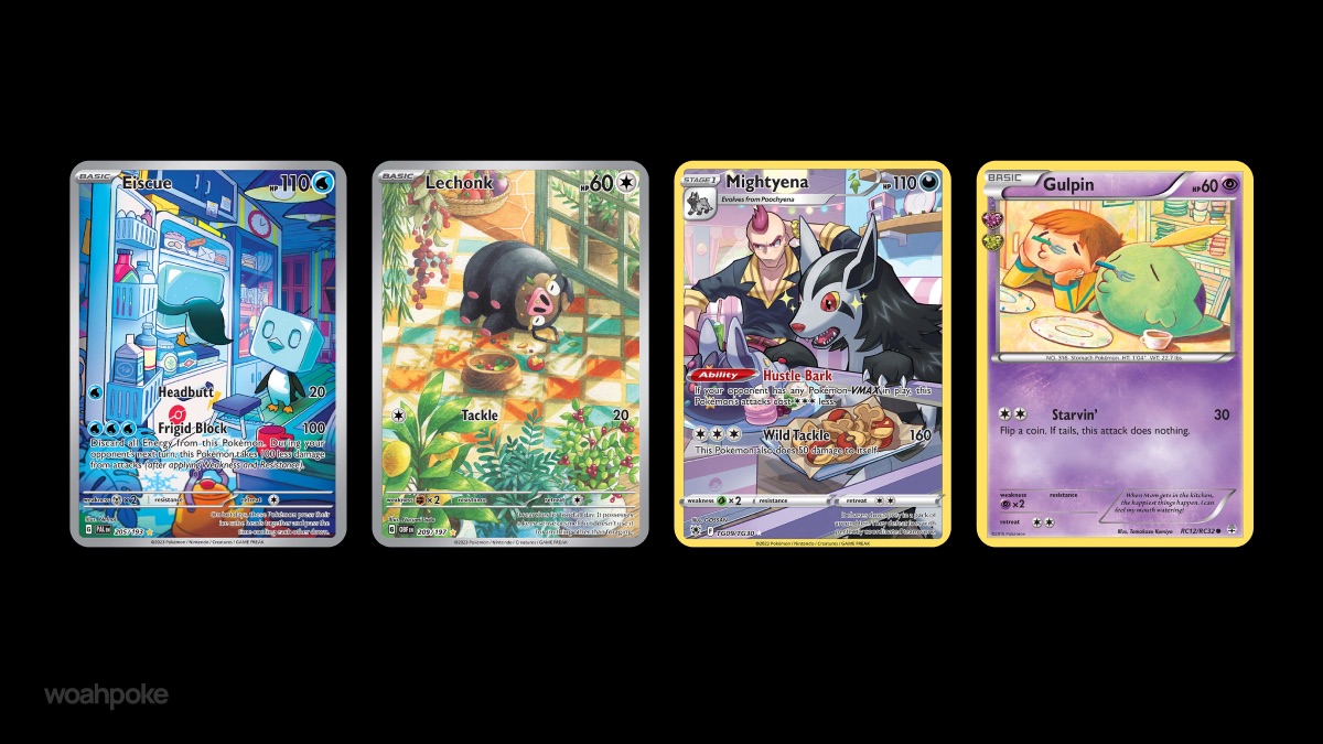Kitchen & Home Food Pokémon Cards