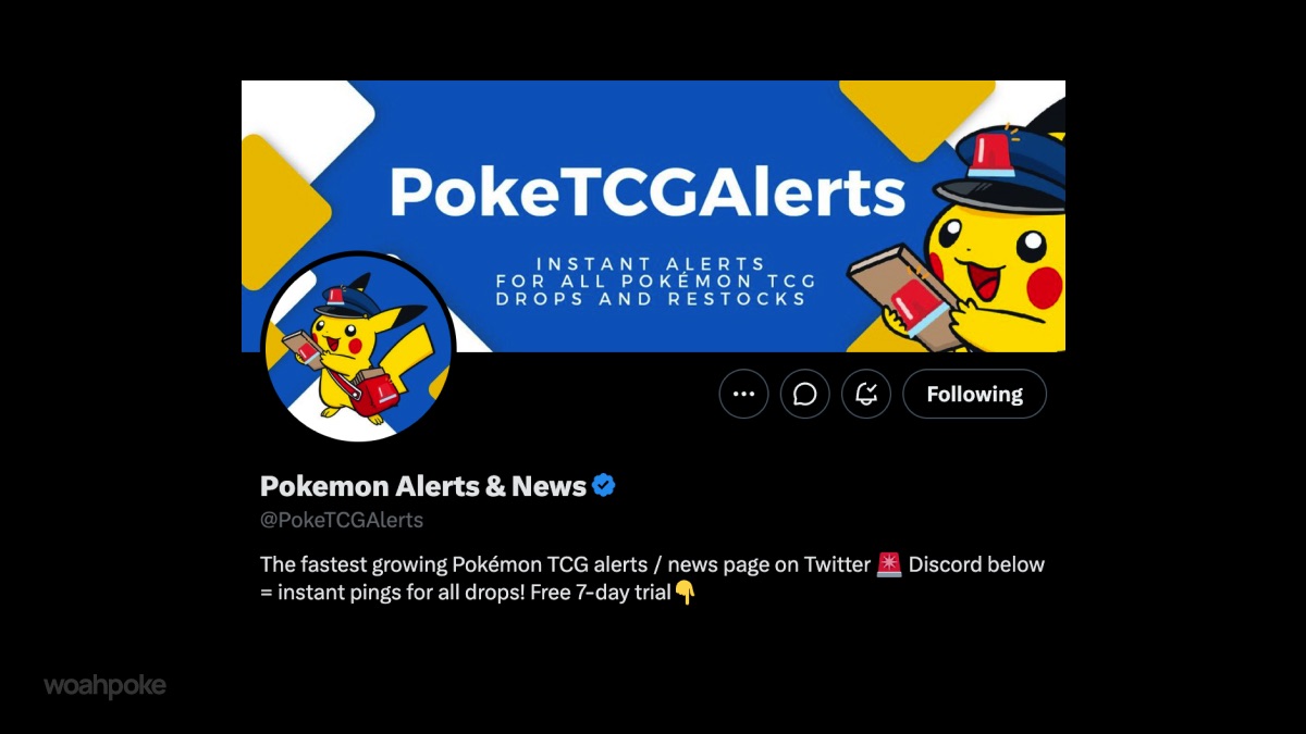 Pokémon Center drop Alerts & Notifications