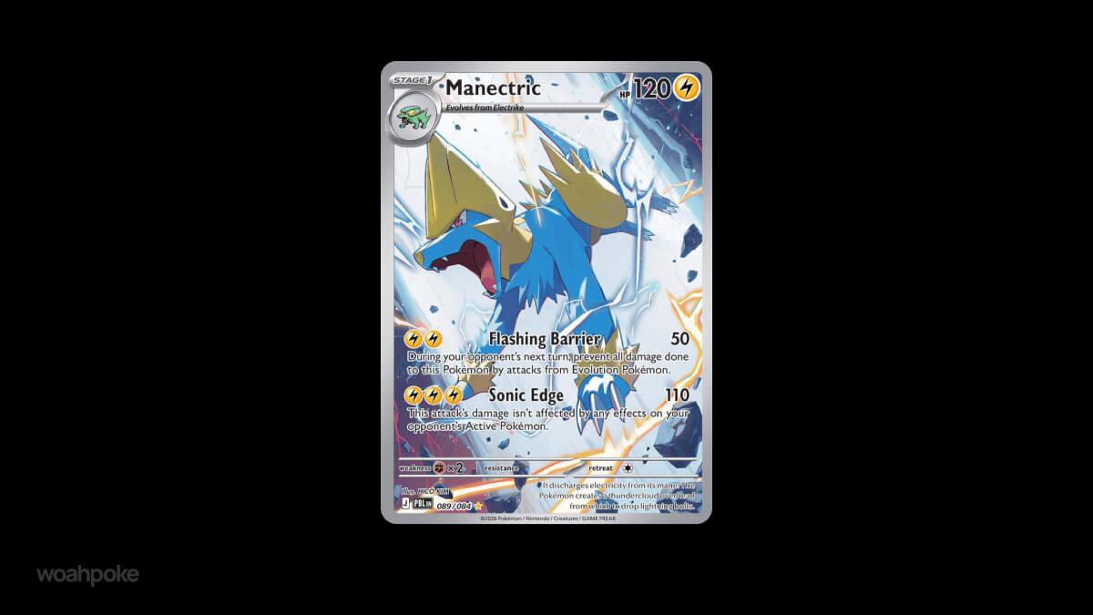 Manectric Pitch Black