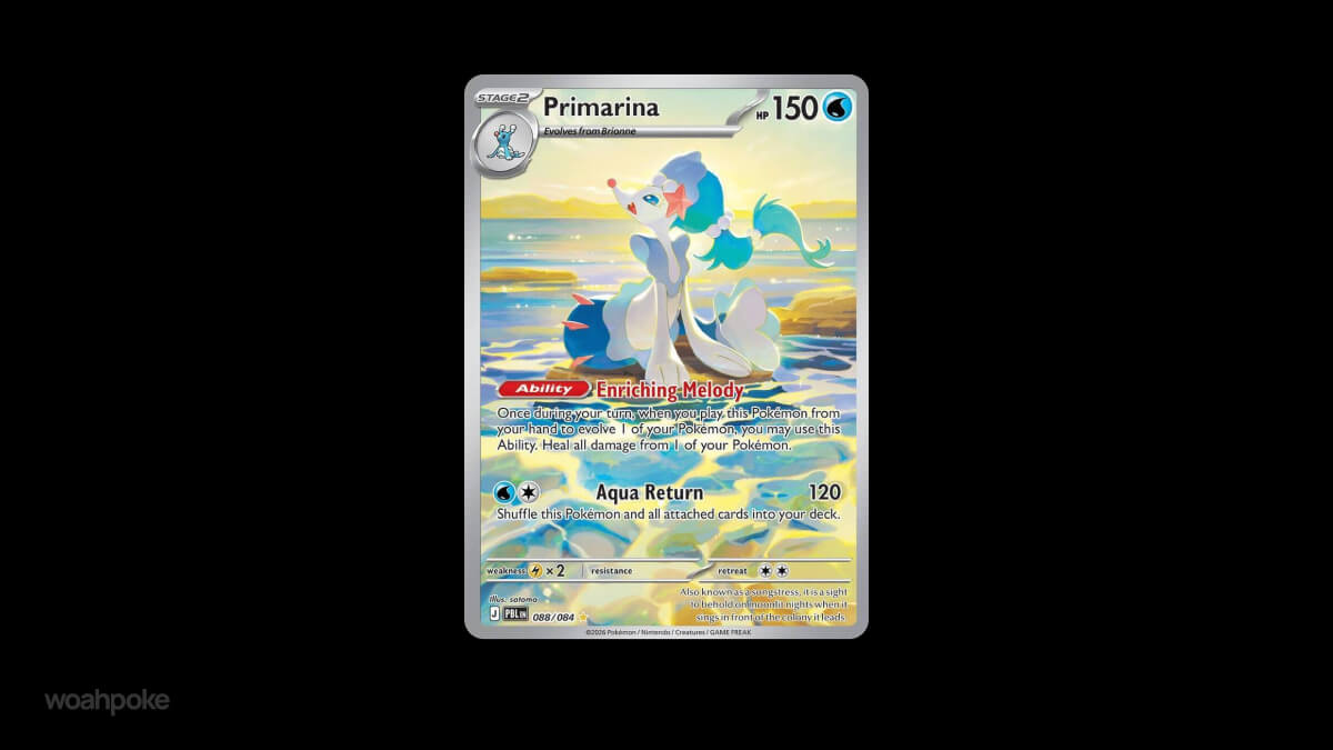 Primarina Chase Card