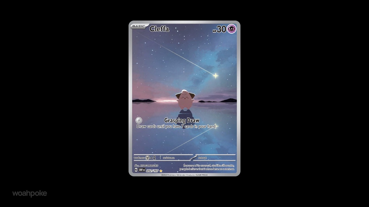 Pretty Cleffa Pokémon Card