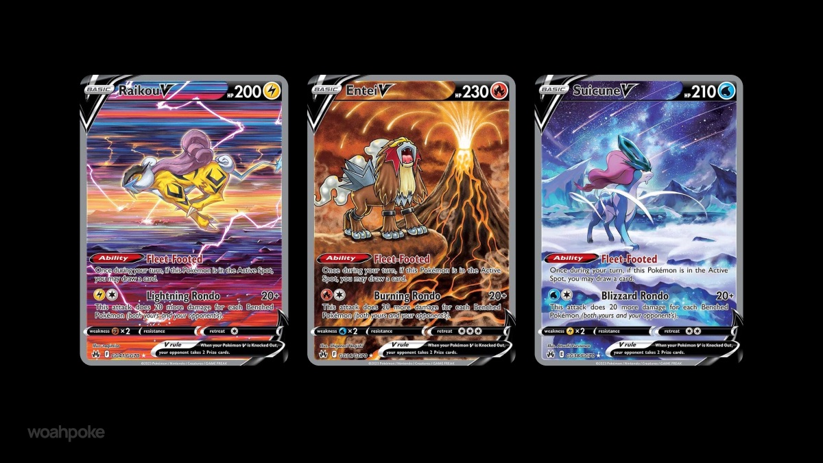 Stunning Dog Pokémon Cards