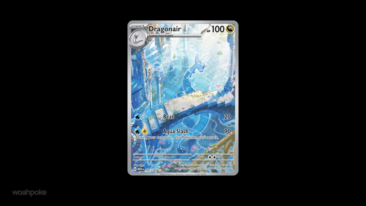Pretty Dragonair 151 Card