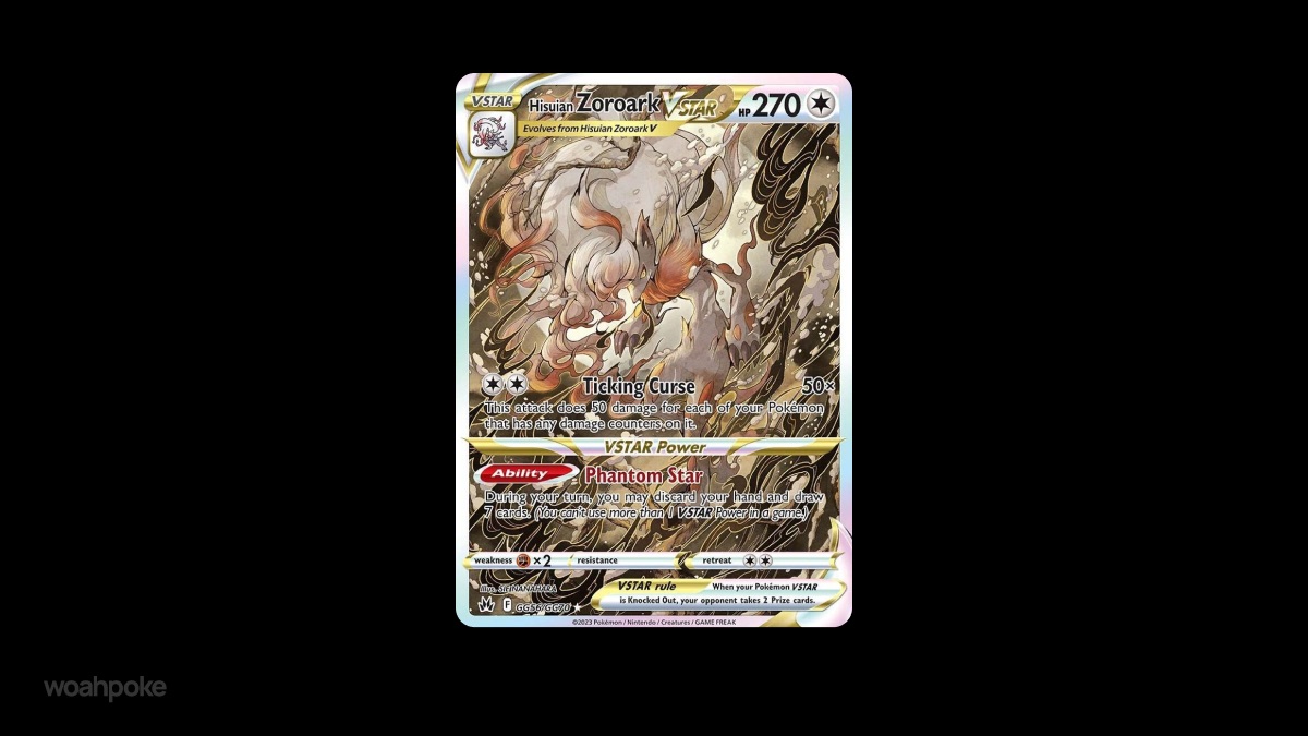 Beautiful Zoroark Pokémon Card