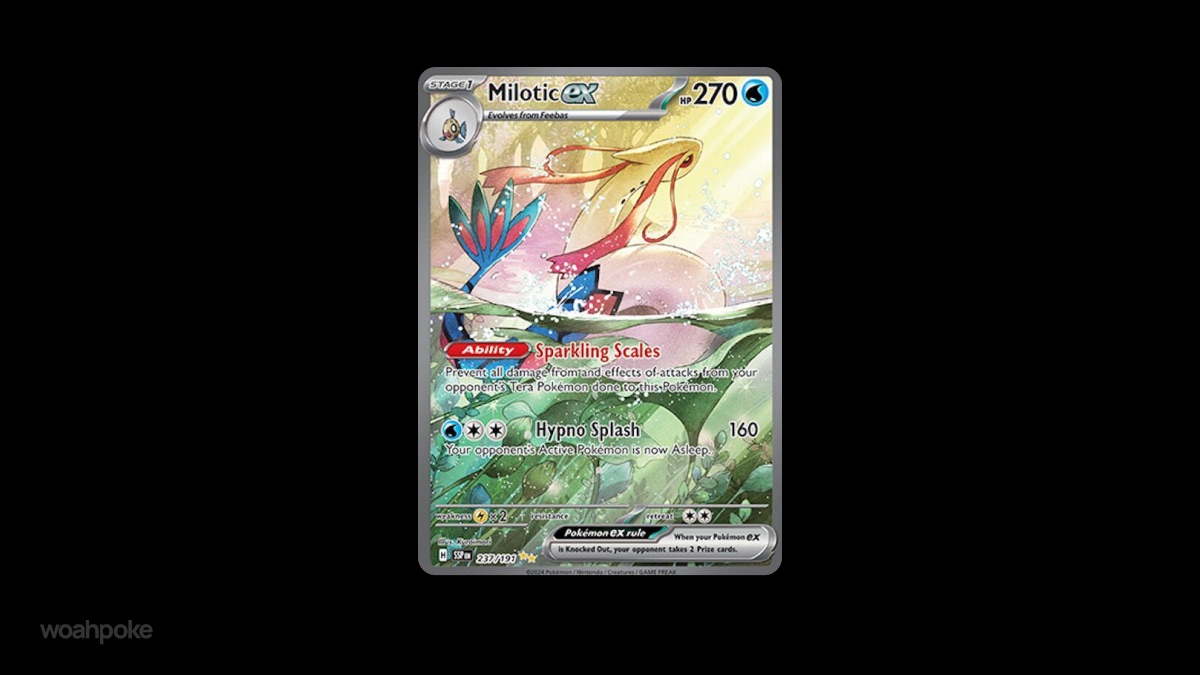 Beautiful Milotic Pokémon Card