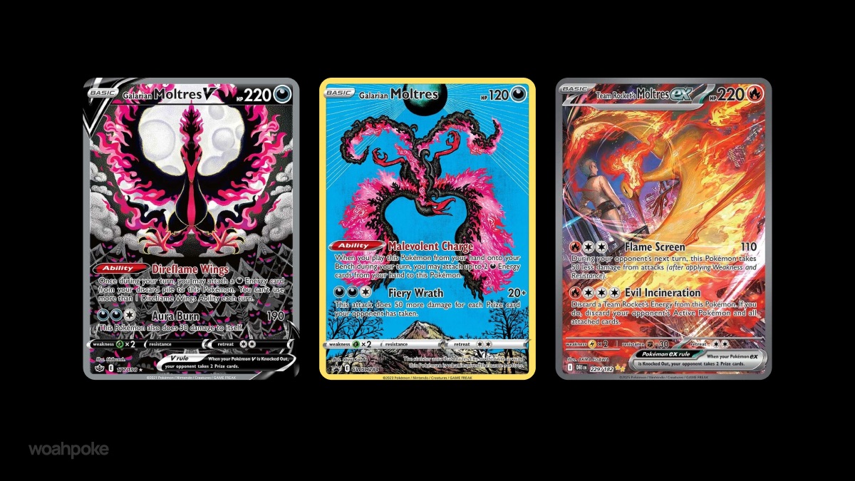 Beautiful Moltres Card