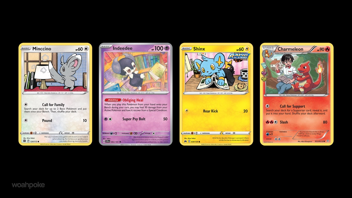 Affordable & Common Pokémon Book Cards
