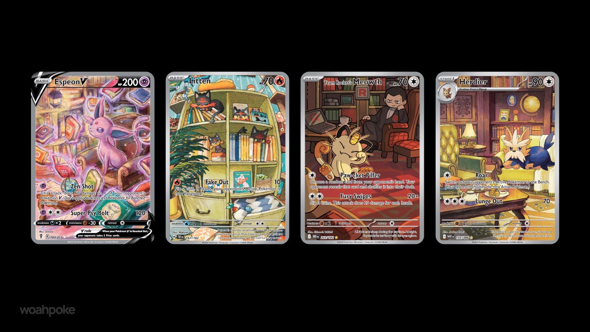 Libraries Book Pokémon Cards