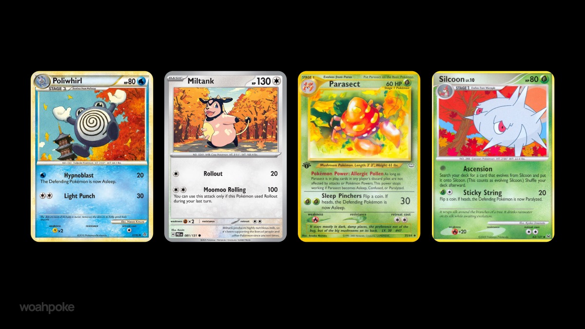 The 33 Best Fall & Autumn Pokémon Cards