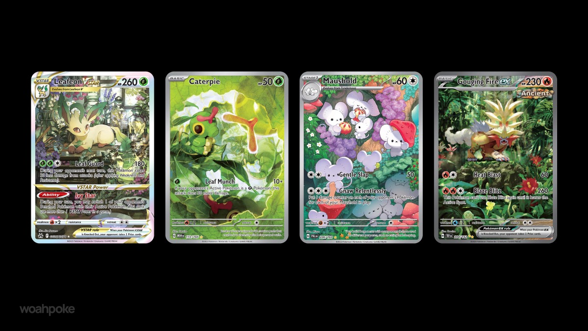 Botanical Pokemon Cards