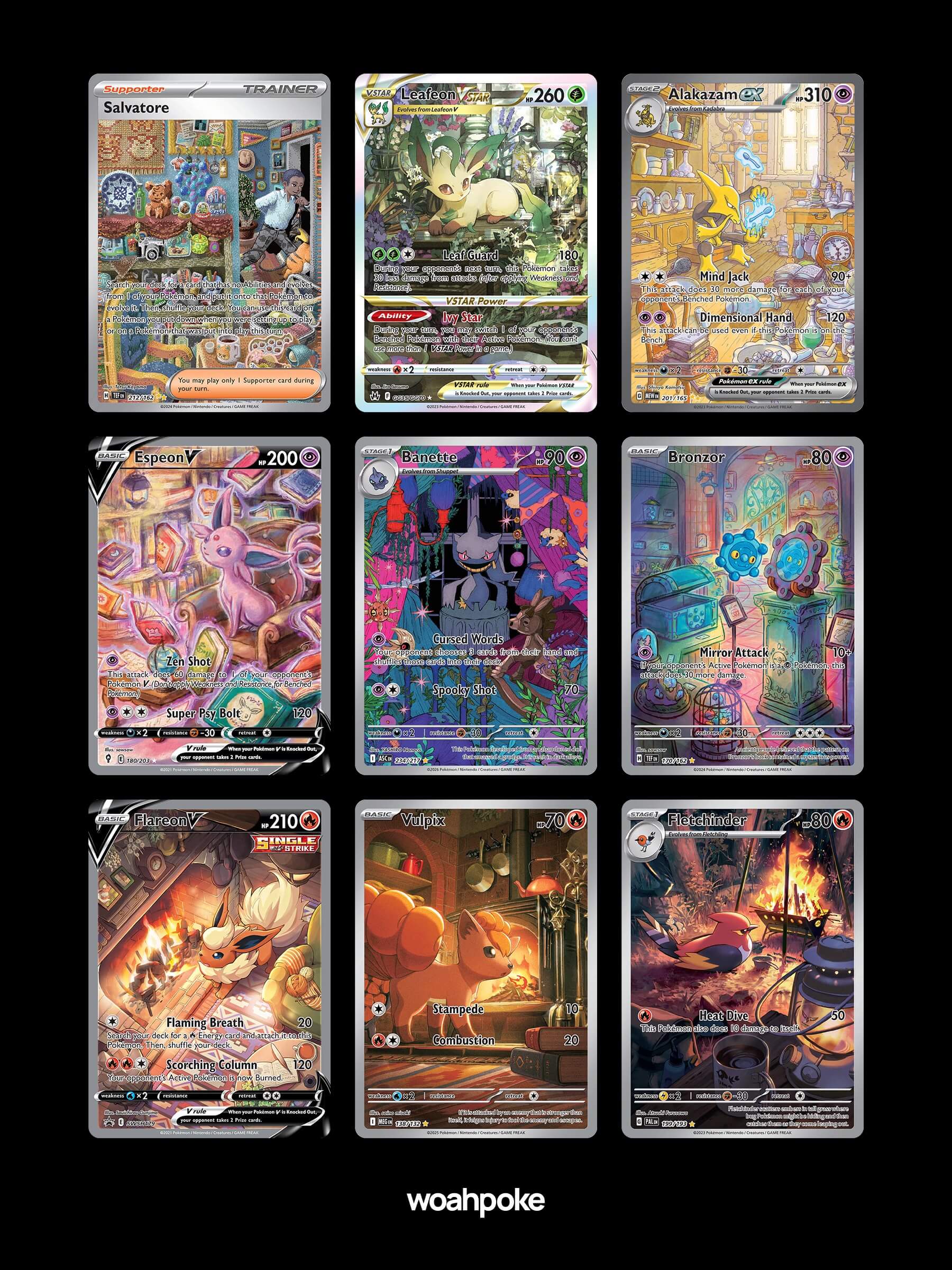 Cozy Ghibli Pokemon Cards