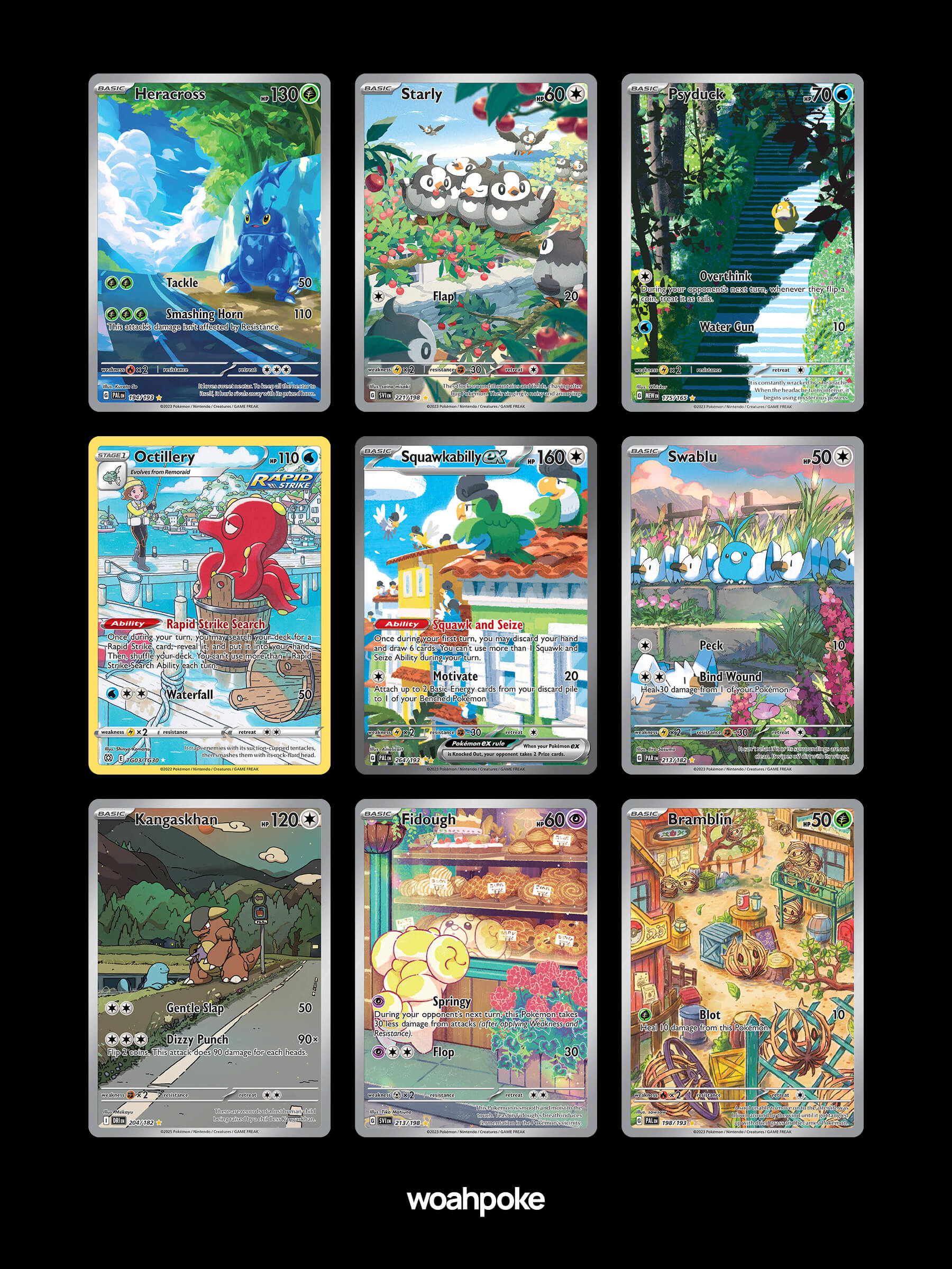 Studio Ghibli Town Pokemon Cards