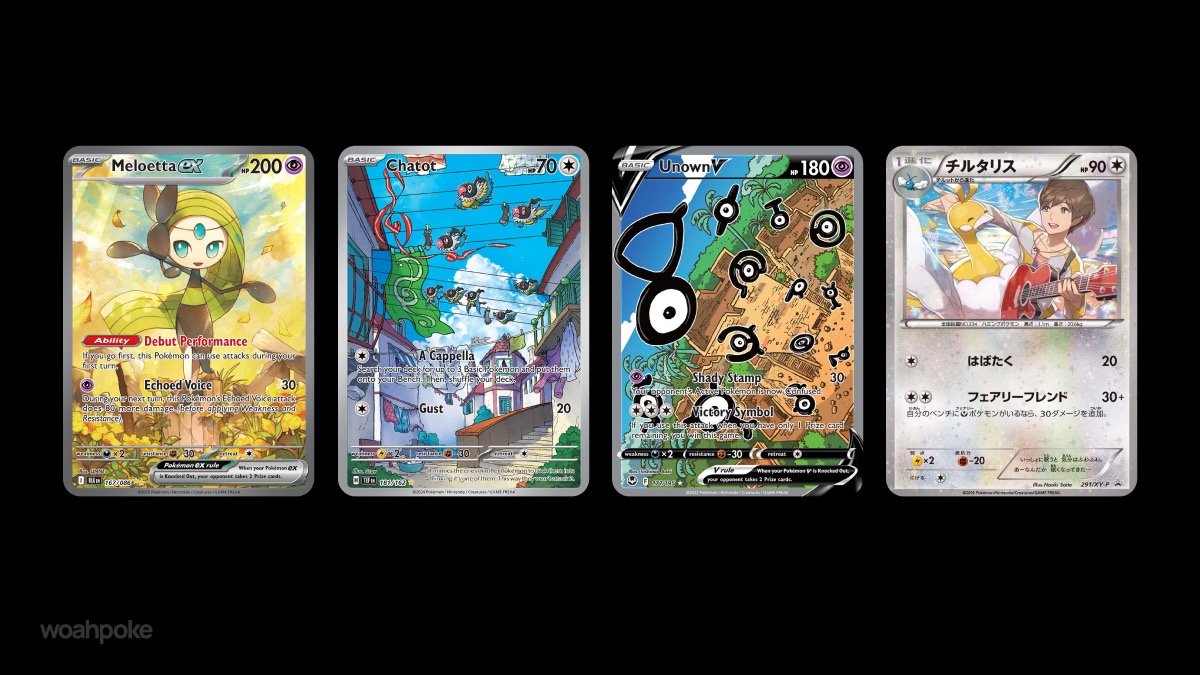 Music-Themed Pokémon Cards