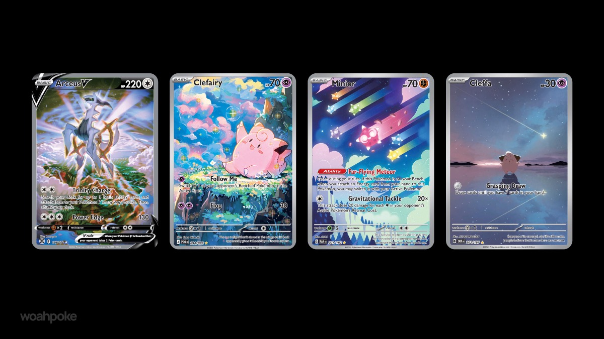 Starry & Night Skies Pokémon Cards