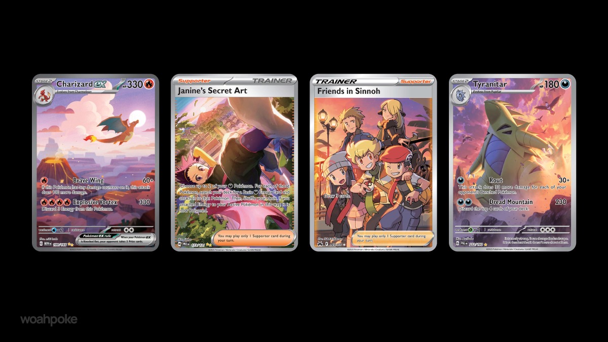Sunrise & Sunset Pokémon Cards