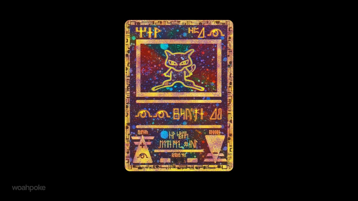 Ancient Mew Pokemon Card