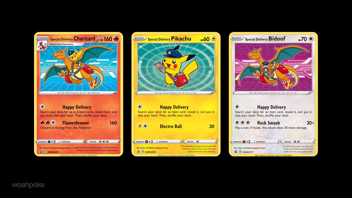 Special Delivery Pokémon Cards