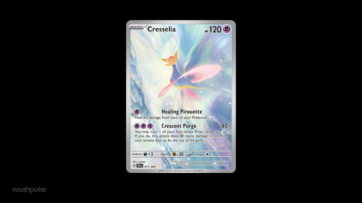 Cressalia Pokemon Card